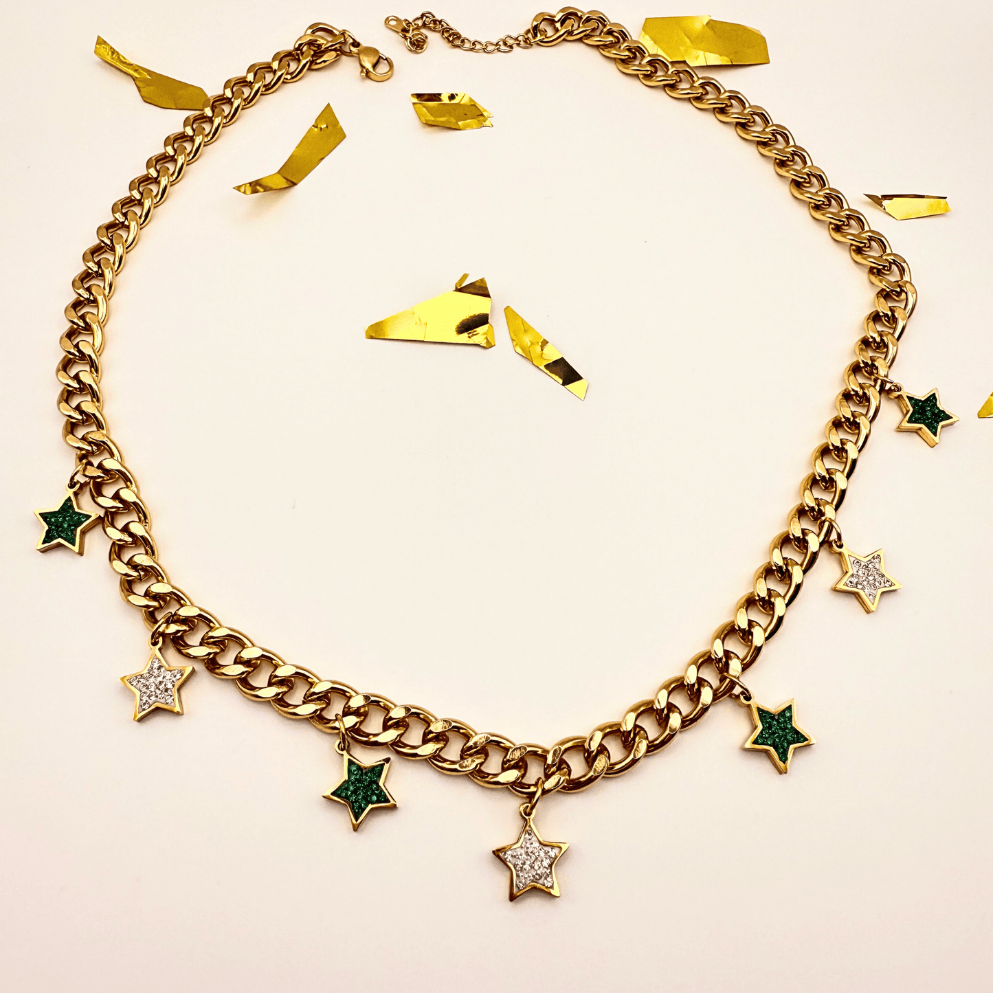 Stars Stainless Steel Necklace - B.Fancy