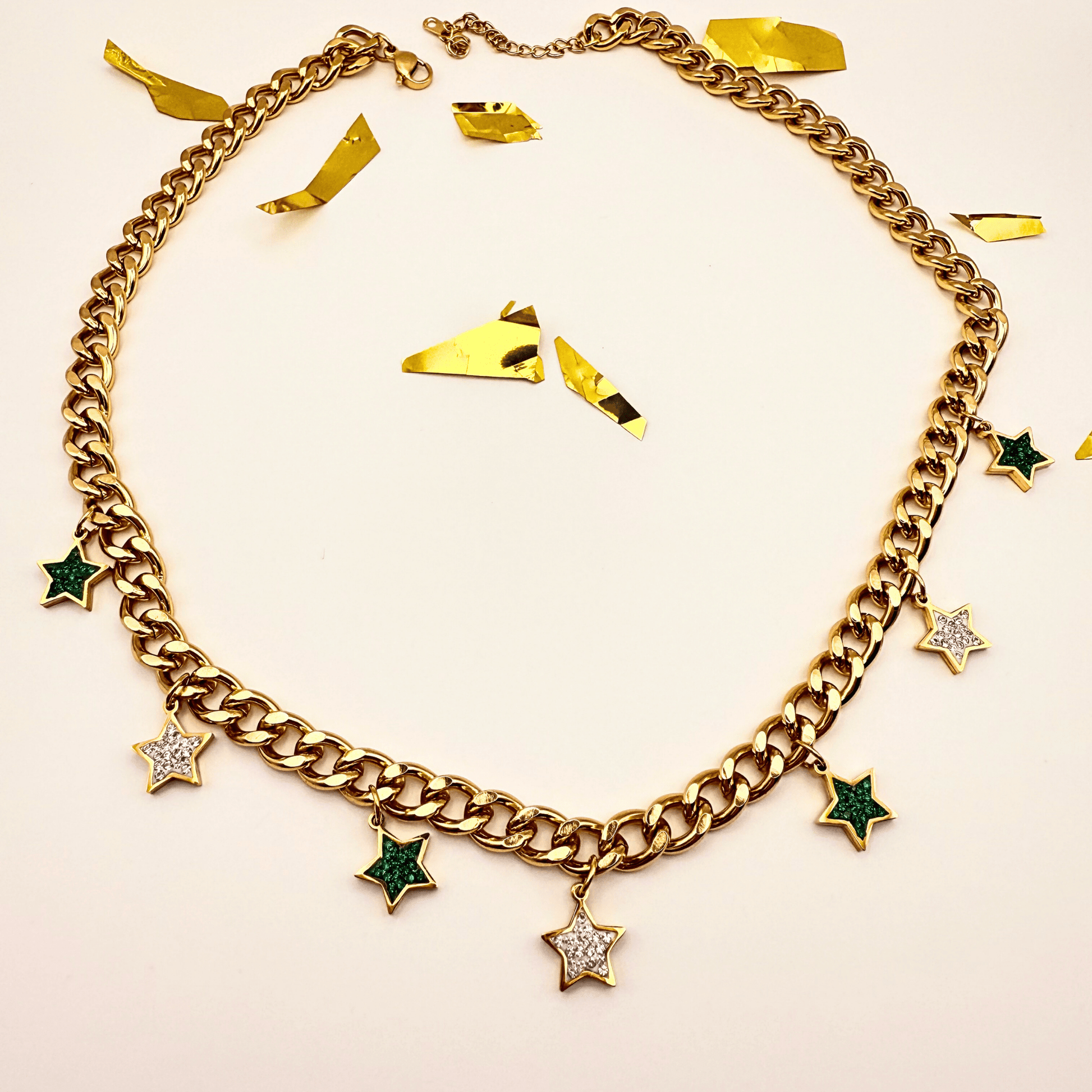 Stars Stainless Steel Necklace - B.Fancy