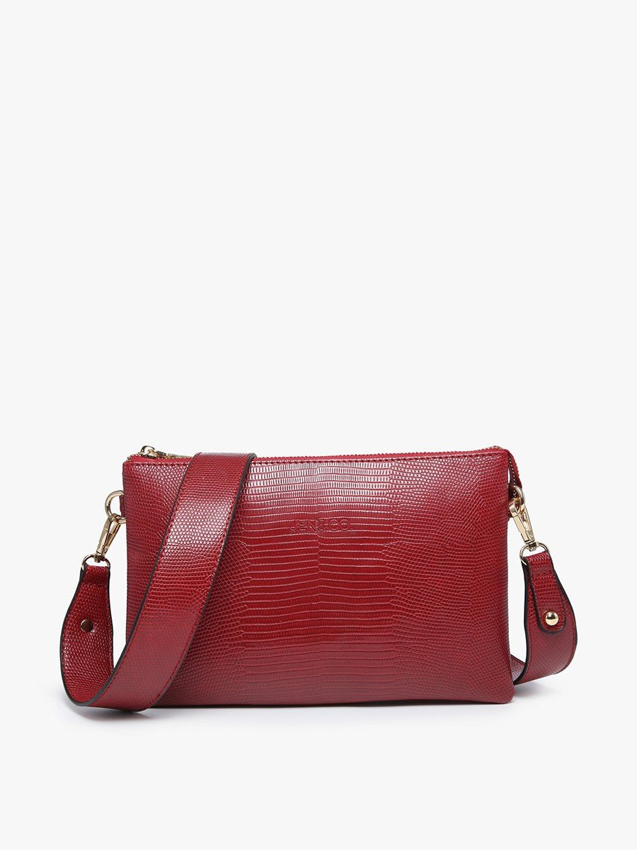 RED - Izzy Lizard Crossbody - B.Fancy