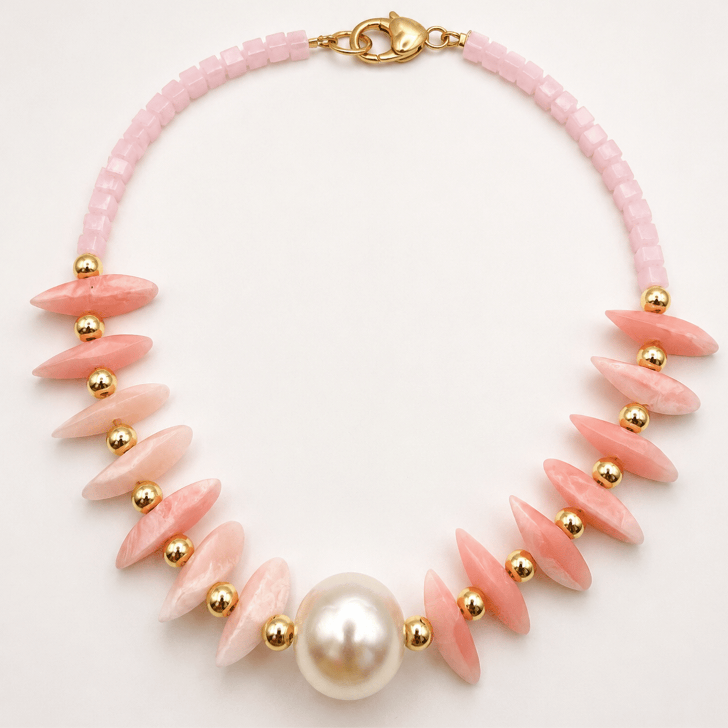 Blush Pearl Necklace - B.Fancy