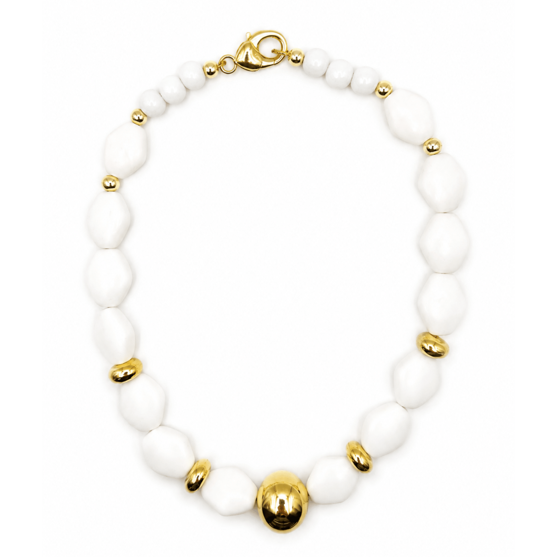 White Glow Necklace - B.Fancy
