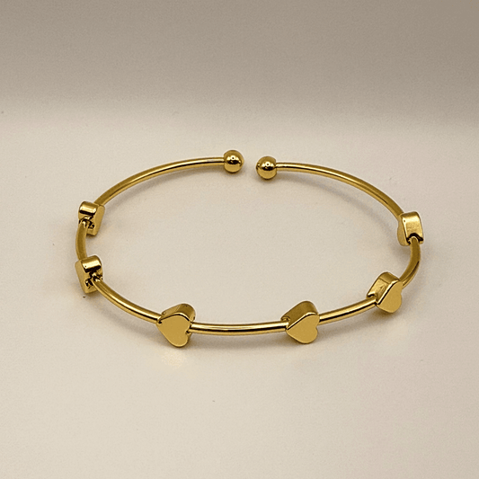 Hearts Stainless Steel Bracelet - B.Fancy