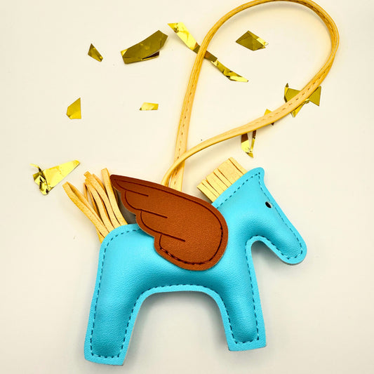 Blue Unicorn Handbag Charm - B.Fancy