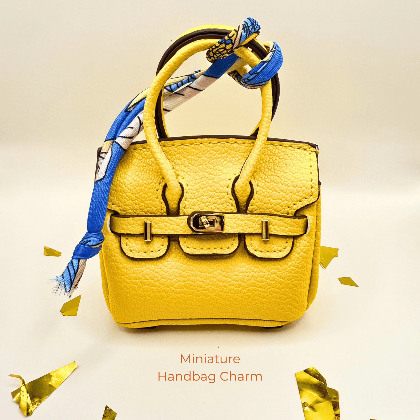 Miniature Yellow Charm Bag - B.Fancy