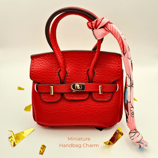 Miniature Red Charm Bag - B.Fancy